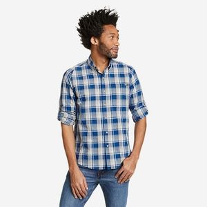 Men's Pack It Seersucker Long-Sleeve Shirt
